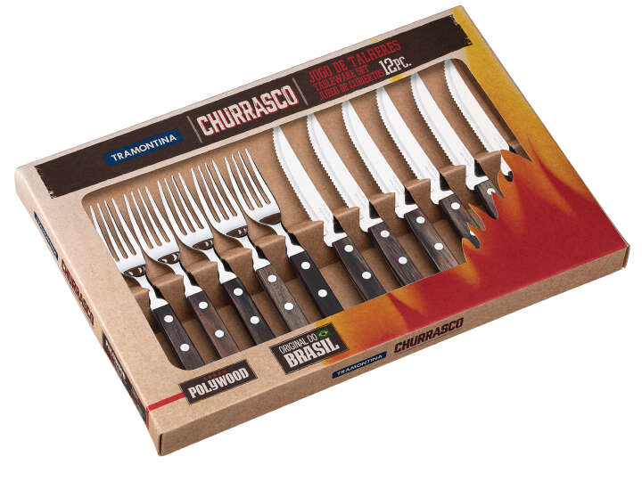 TRAMONTINA Steak- und Pizza-Besteckset